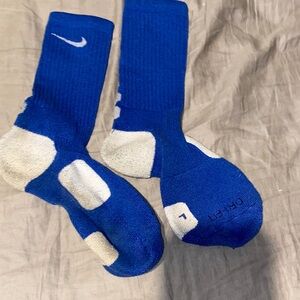 Nike Royal Blue Elite  Athletic Socks